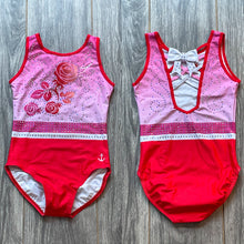 Load image into Gallery viewer, Regal Rose Leotard