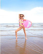 Load image into Gallery viewer, Fiji Floral Mesh Criss Cross Back Leotard