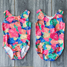 Load image into Gallery viewer, Conversation Hearts Tank Leotard