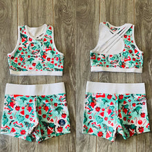 Load image into Gallery viewer, Grinchy Grinch-mas 2PC Set - Top & Shorts