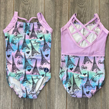 Load image into Gallery viewer, Bonjour Paris Pastel Ombre Leotard