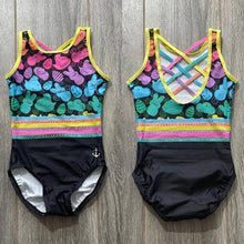 Load image into Gallery viewer, Electric Neon Peeps Leotard