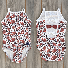 Load image into Gallery viewer, Footballs & Spots Leotard