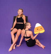 Load image into Gallery viewer, The Daybreak Black Set - Top & Shorts