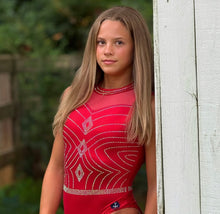 Load image into Gallery viewer, Custom Team Fierce Red Leotard