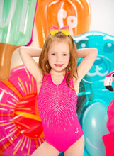 Load image into Gallery viewer, Pink Pizzazz Glitz Leotard