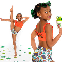 Load image into Gallery viewer, Luck of the Irish St. Patrick’s Day Orange Phoenix Top & Brief 2PC Set