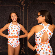 Load image into Gallery viewer, Candy Corn Leotard