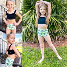 Load image into Gallery viewer, Starbies Green & Black Phoenix Top Classic 2PC Set