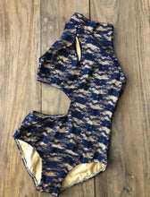 Load image into Gallery viewer, The Gala Navy Lace Leotard
