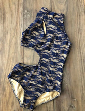 Load image into Gallery viewer, The Gala Navy Lace Leotard