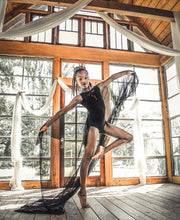 Load image into Gallery viewer, Black Swan Leotard
