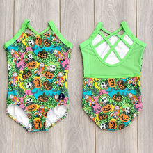 Load image into Gallery viewer, Electric Nightmare Before Christmas Leotard
