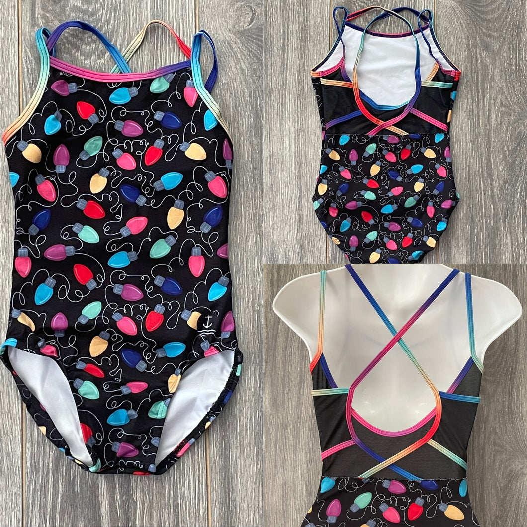 Merry & Bright Holiday Lights 2.0 Leotard