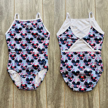 Load image into Gallery viewer, Red, White &amp; Magical Mouse Leotard

