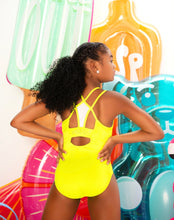 Load image into Gallery viewer, Electric Lemonade Glitz Leotard
