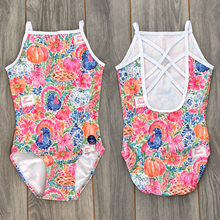 Load image into Gallery viewer, Preppy Thankful-Giving Leotard
