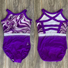 Load image into Gallery viewer, Purple Potion Swirl Leotard
