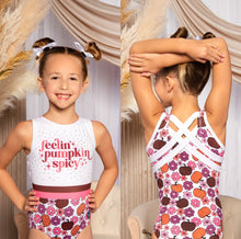 Load image into Gallery viewer, Feelin’ Pumpkin Spicy Leotard
