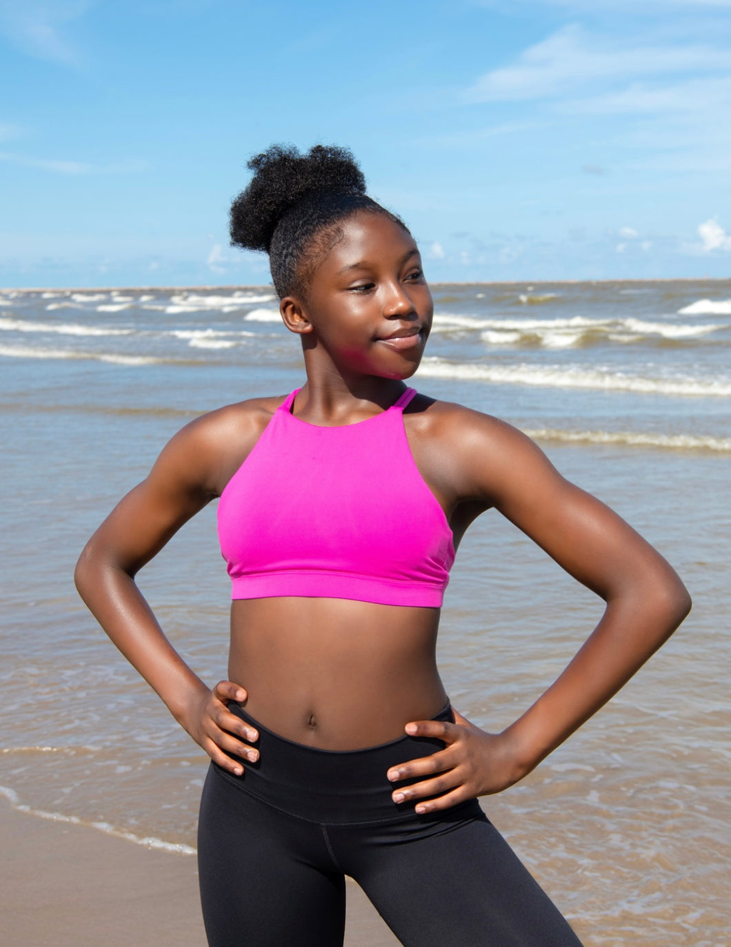 Lagoon Bra Top - Pinkberry