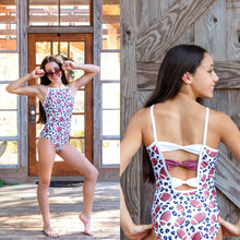 Load image into Gallery viewer, Footballs &amp; Spots Leotard
