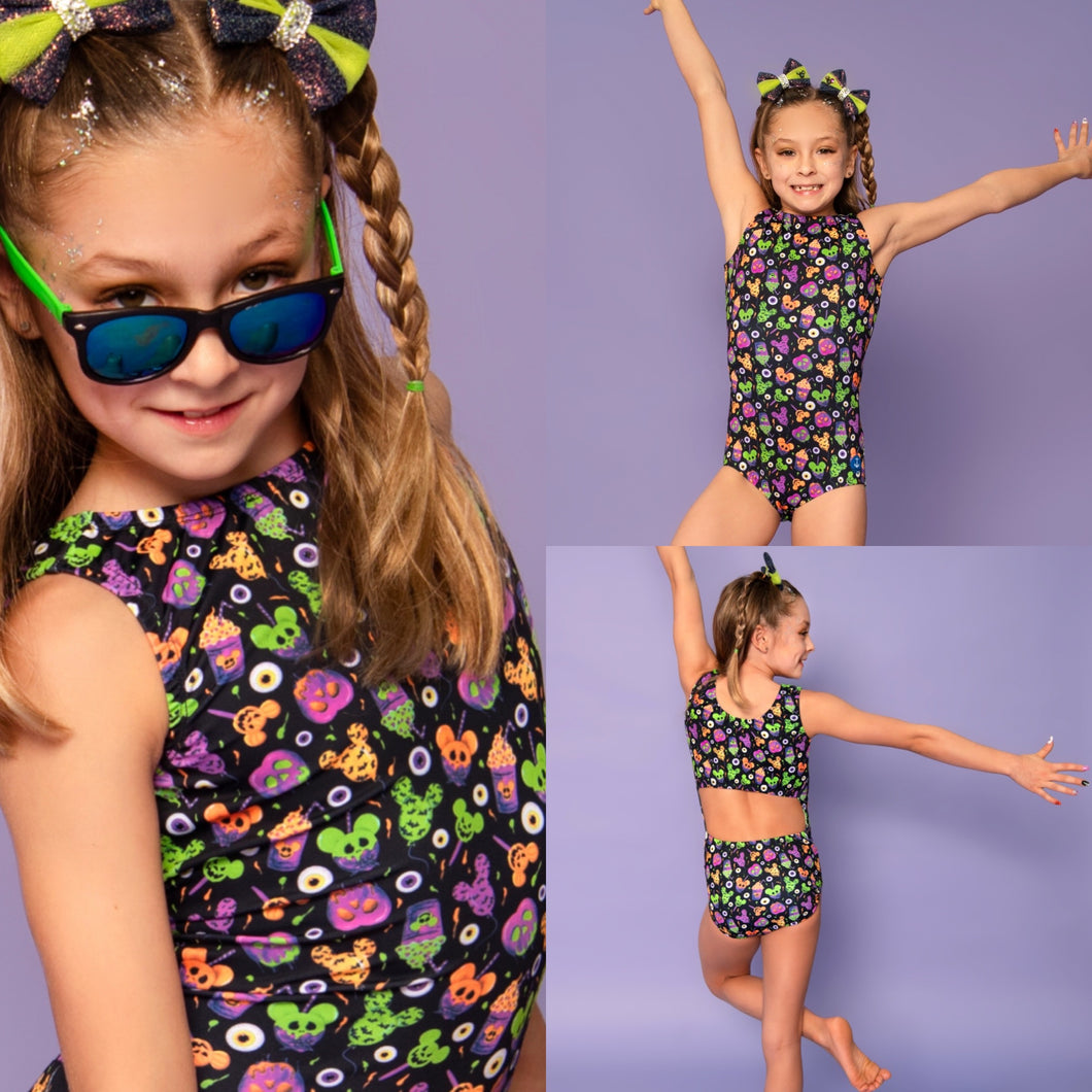 Halloween Mouse Sweet Treats Leotard